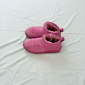 UGG Pink Ankle Boots